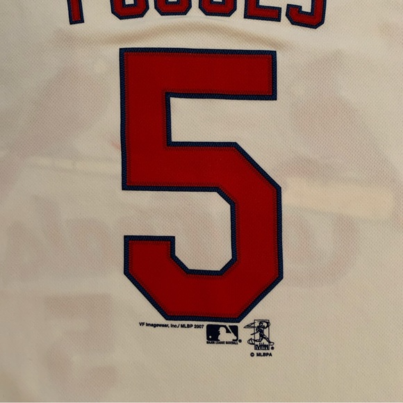 St Louis Cardinals Jersey Albert Pujols #5 Logos MLB Baseball Batting Shirt XL - Picture 9 of 10